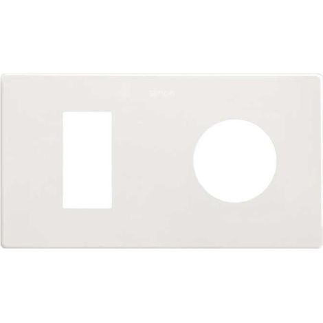 SIMON 270 Cornice estetica minimale 2 elementi plug + modulo stretto bianco 27191620-090