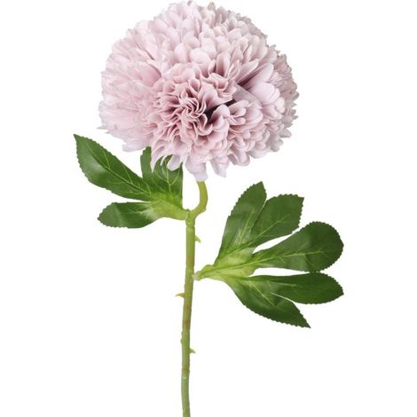 Künstliche Blume – Lila Knoblauch, einzeln, 52 cm lang (1/2)