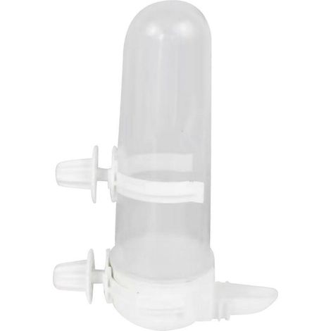 Distributeur d'eau anti-fuite pour cage à oiseaux, perroquets et autres oiseaux de compagnie (lot de 2). (1/4)