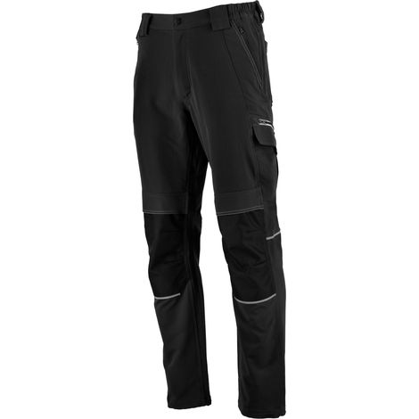 Pantalones de trabajo Stalco Stinger Talla XXL Negro S-44708 (1/3)
