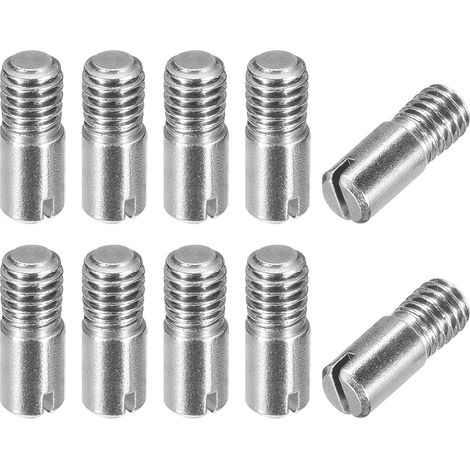 10 pièces M6 x 16mm porte-cylindres en acier inoxydable 304 avec außengewinde pour positionner (1/5)