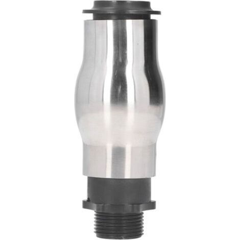 G1 Male Thread Foamy Foam Jet Fountain Nozzle, 304 Stainless Steel Water Spray Head for Garden Pond Lake (1/5)