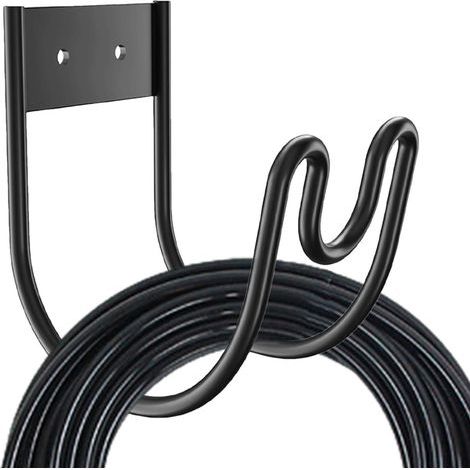 Hose Holder Wall Mount Wall-Mounted Hose Reel Garden Hose Wall Holder Hose Storage Wall Mount, Wall Hose Holder, Weather-Resistant Hose Holder, Wall-Mounted Hose Organizer (1/5)