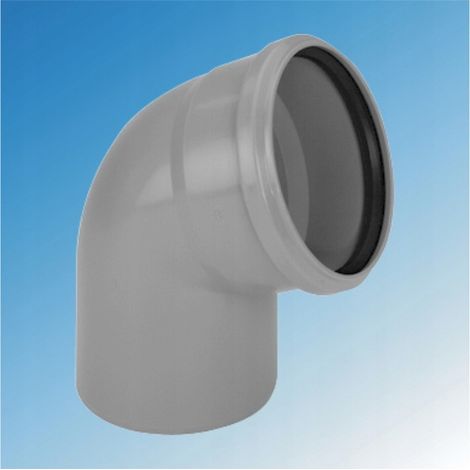 Magnaplast Col de drainage 45° PVC gris 50 mm