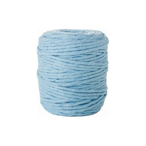 Cordon de coton bleu clair 5 mm x 100 m. SBK-10