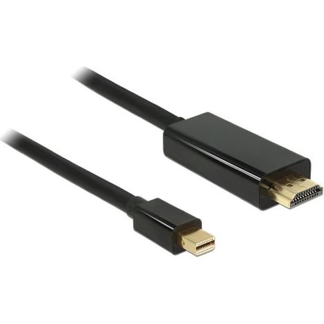 Cable Premium Mini DisplayPort 1.1a a HDMI 1.3 (Full HD 1080p) / negro - 2 metros