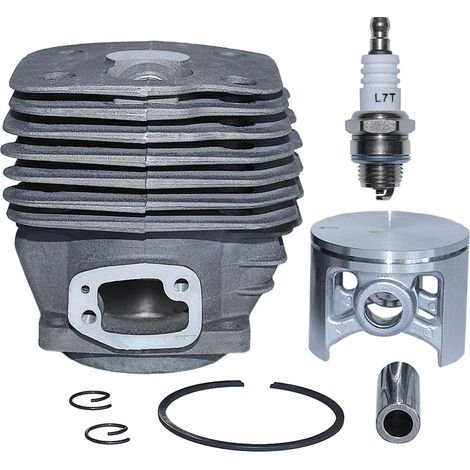 Piston de cylindre de 54 mm avec bougie pour tronçonneuse Husqvarna 281 288 Remplace 5035063-01 (1/5)