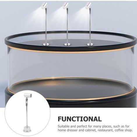 Lampe Spot Mini LED Luminaire de vitrine Spot pour exposition [USB 5V Aluminium] (1/5)