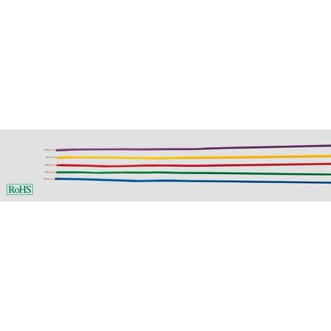 Helukabel 26433 Conducteur individuel LiYv 1 x 0.25 mm² bleu foncé 100 m D819881 (1/2)