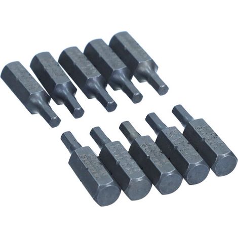 Punte per Avvitatore ROOKS 25 mm HEX 3 CVMO-S – Set 10 Pezzi (OK-07.0022) (1/3)