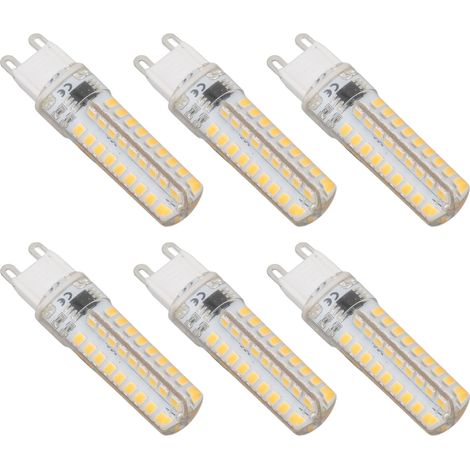 Ampoules LED G9, dimmables, 3 watts, 270 lumens, 72 LED, compatibles avec les lampes de table, les appliques murales et les lustres, 220 V (1/5)