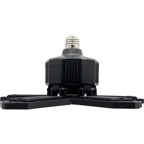 Lampe de garage LED lumineuse 15 000 lm, 6 panneaux lumineux, plafonnier déformable pour garage, éclairage 150 W, sous-sol, atelier, entrepôt, grenier (E26/E27, 240 LED). (1/5)