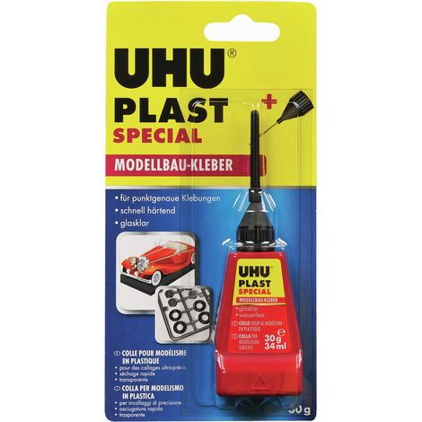 UHU Plast Spezial Flasche mit Feindosierspitze 30g