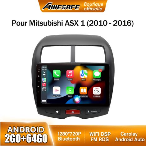 AWESAFE Autoradio Android 13 pour Mitsubishi ASX 1 (2010-2016) 2Go+64Go 10'' Écran Tactile Carplay Android Auto GPS WiFi FM (1/5)