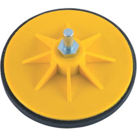 POGGI 338.80 PLATORELLO C/VELCRO BIADESIVO 115 MM- POGGI- 1,0 pz