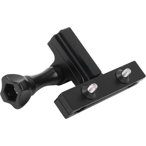 Support de fixation pour caméra vélo, socle en alliage aluminium usiné, attache selle pour enregistrement vidéo cyclisme (1/5)
