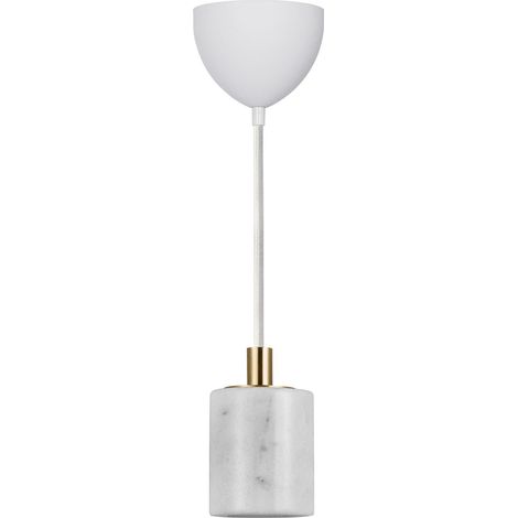 Suspension SIV Marbre Blanc, H.10 - IP20 - E27 /Nordlux Intérieur