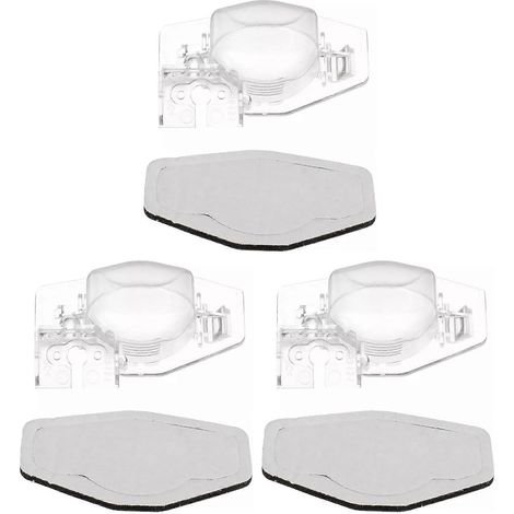 3 soportes para cámara de visión trasera de coche, cubierta para cámara de marcha atrás con soporte para matrícula, compatibles con Honda CR-V, CRV, FR-V y FRV Jazz. (1/5)