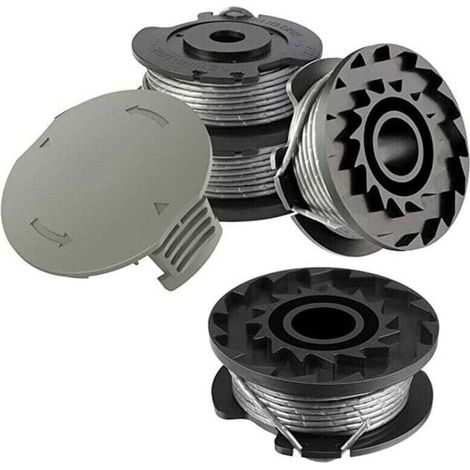 Ersatzspule für Bosch EasyGrassCut 23/26/18/18-230/18-260/18-26 Akku-Freischneider F016800569, - Ø 1,6 mm 6,1 m, Rasenmäherzubehör, Ersatzspule für Rasenmäher (1/4)
