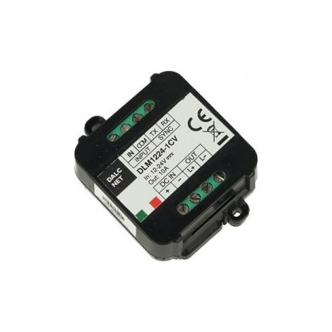 DLM1224-1CV Led Dimmer Master Slave Amplificatore PWM 12V 24V 10A Pulsante N.O. 0/1-10V Potenziometro