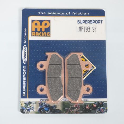 Plaquette de frein AP Racing pour Moto Honda 400 VFR 1987 à 1990 (1/3)