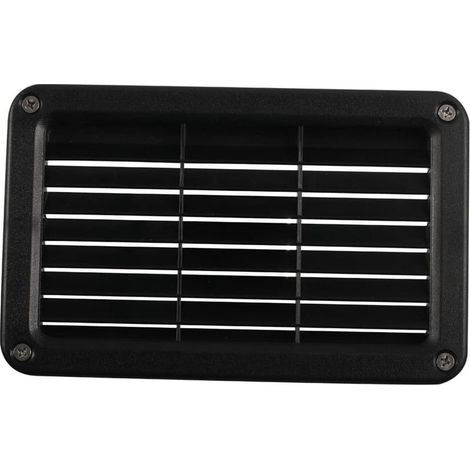 Panneau d'Aération de Camping-Car, Couvercle de Grille d'Aération Rectangulaire Couvercle de Grille de Ventilation en ABS pour Bureau de Salle de Bain de Yacht Climatiseur de Camping-Car (1/5)