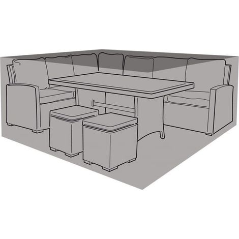 Copertura protettiva compatta per mobili da giardino quadrata lunga 300 cm Ghirlanda (1/5)