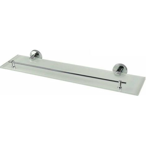 Mur Acier Verre Tablette Vis De Fixation Colle Mastic Meubles De Salle De Bain 52196 (1/2)