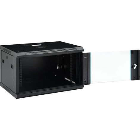Maison Exclusive - Armadietto di Rete a Parete 6U da 19" IP20 600x450x350 mm