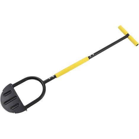 Manueller Rasenkantenschneider mit Stahlkonstruktion, Sägezahnklinge, T-Griff, Schwammabdeckung und breitem Pedal – das perfekte Werkzeug zum Trimmen und Einfassen von Rasenkanten. (1/5)
