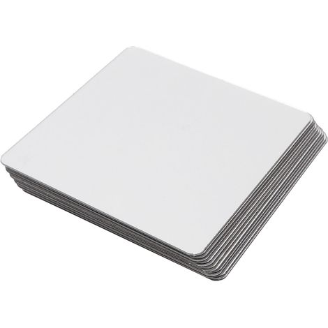 Lot de 24 miroirs adhésifs en acrylique pleine longueur, incassables et décoratifs, pour chambre, salle de sport, porte. (1/5)