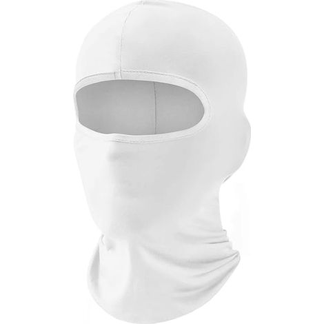 Casques de moto automne-hiver, adaptés aux hommes et aux femmes, avec lunettes de ski respirantes blanches.