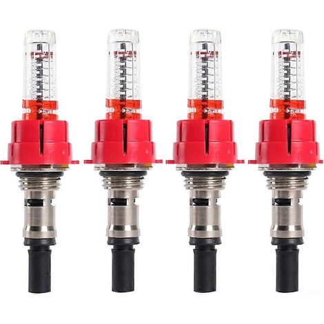 Dispositif de contrôle thermique de précision avec régulateur et débitmètre pour collecteur de chauffage au sol (3/8 x 4 pièces) (1/5)