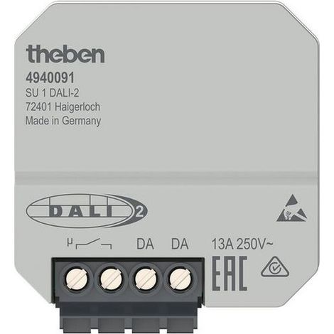 Steuergerät Theben DALI-2 1FACH Lichtsteuerung