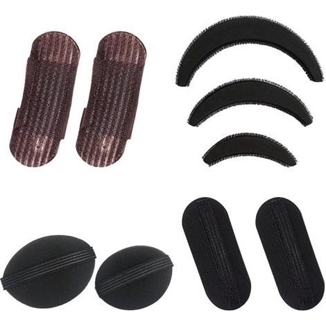Set mit 9 unsichtbaren und flauschigen Haarspangen – Toupierclips – Unsichtbare Haarnadeln (1/5)