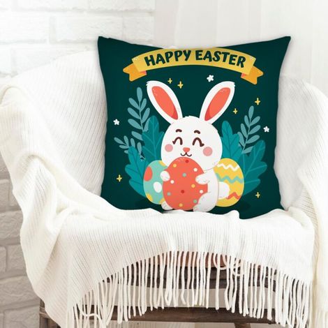 Housse de coussin à fermeture éclair invisible pour canapé ou lit décoration de la saint-valentin (1/5)