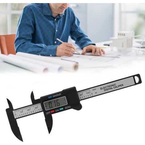 Étui à Mesure Numérique Mini LED 0‑100mm Léger Portable Pratique Durable Outil de Précision