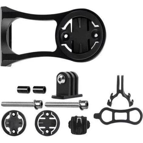 Support Pour Guidon - Extension Pour Support De GPS - Compatible Garmin Edge Et Cameras Sport - Aluminium - Pour Tige De Fourche De Vélo - 1 Pièce (1/5)