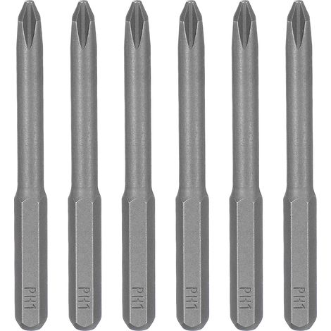 Embout de tournevis Phillips PH1 45mm 6pièces (1/5)