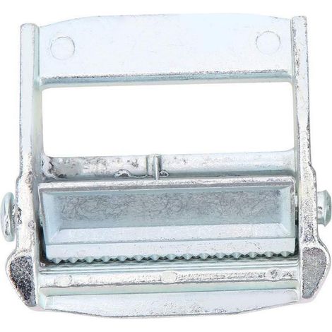 Boucle à cliquet pour sangles d'arrimage 50mm, alliage d'aluminium, haute sécurité