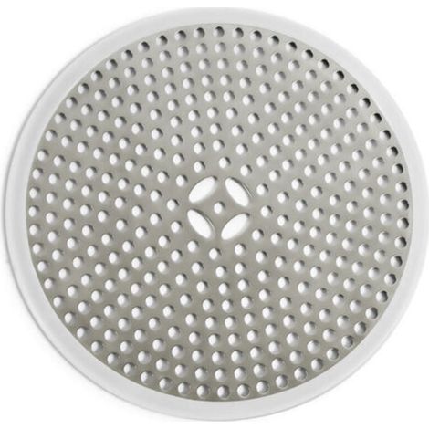 Drain de Douche, Filtre de Cheveux, Filtre pour bonde de Douche, Grille Douche Anti Cheveux, Couverture de Drain Filtre à Évier, Attrape-Cheveux Douche Drain -Argent