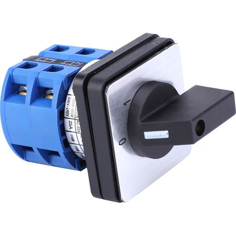Commutateur universel BERM BEM28-25/2 C04, sélecteur rotatif à 2 positions, 690 V, 25 A (1/5)