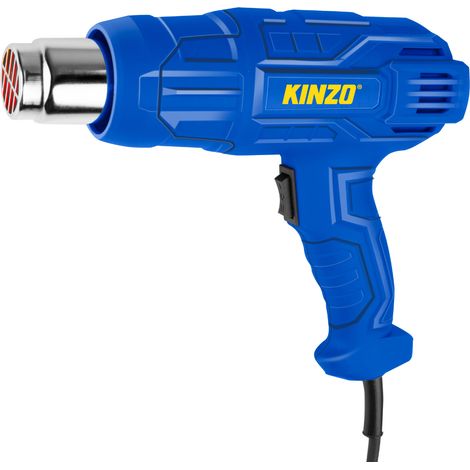 Kinzo pistolet à air chaud Bleu H8xl21.5xL21.5cm (1/3)