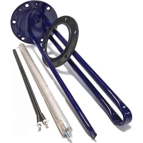 Kit Portavainas para Termo Fagor/Edesa/Aspes (1000W)  Resistencia, Ánodo y Junta Originales para Reparación Completa