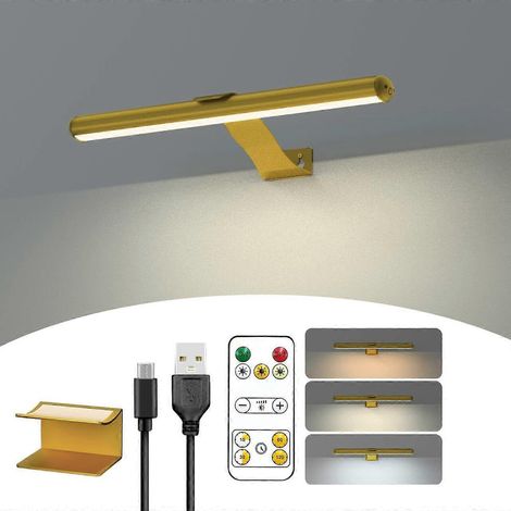 Lampe murale magnétique sans fil rechargeable avec télécommande, 300 lm, 3 modes d'éclairage. (1/5)