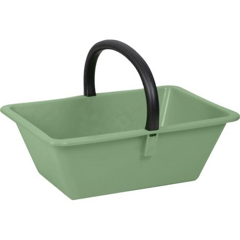 Panier de ramassage 18L à vendange et récolte - Vert cactus - Avec anse - Livraison gratuite (1/2)