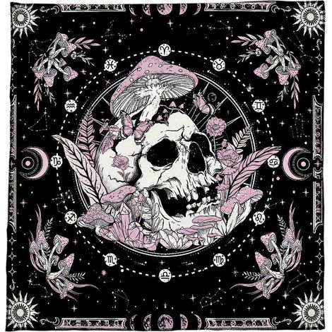 Nappe d'autel, nappe de tarot, nappe professionnelle pour tirages de cartes, nappe durable pour jeux et lectures personnelles, 50 x 50 cm (1/5)