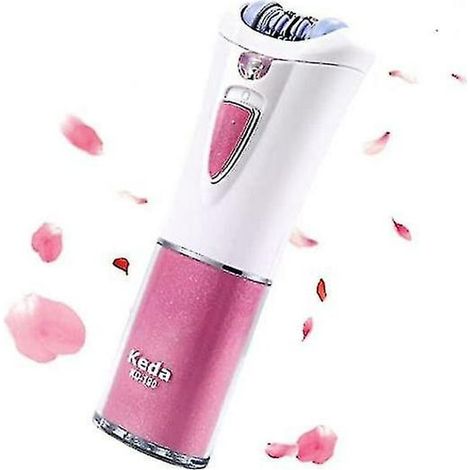 Épilateur électrique rechargeable pour femme, appareil d'épilation visage et corps, rasoir sans fil, épilateur à lumière douce, élimination des poils durable, 2 en 1, usage humide et sec