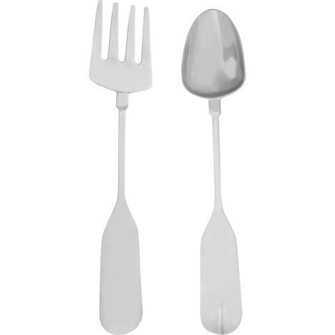 Premier Housewares Aluminium Spoon and Fork Set (1/2)