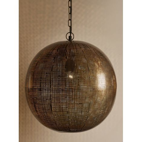 Charlotte Rd. Deckenlampe aus Kupfer und Gold, 40D cm, 40Dx45 cm (1/2)